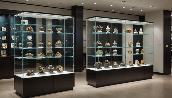 Elevate customer attraction using stylish glass display cases